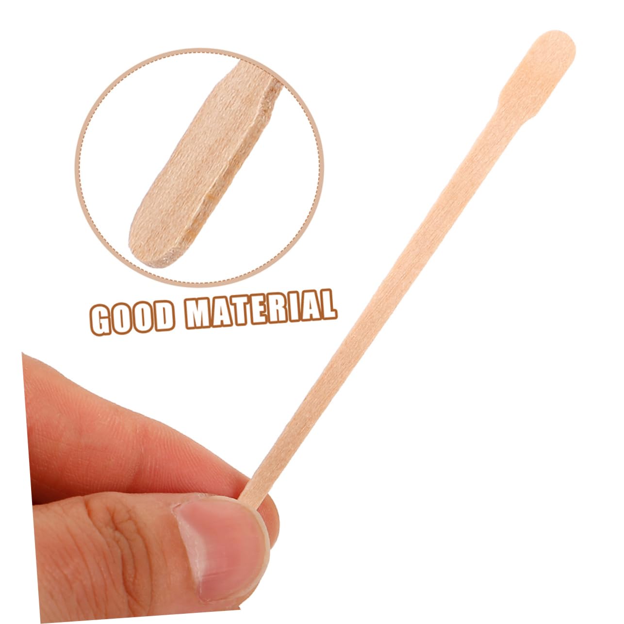 BESTYASH Eyebrow Lip Sticks 300pcs Waxing Sticks Set Facial Cream Spatulas for Nose and Eyebrow Hair Removal