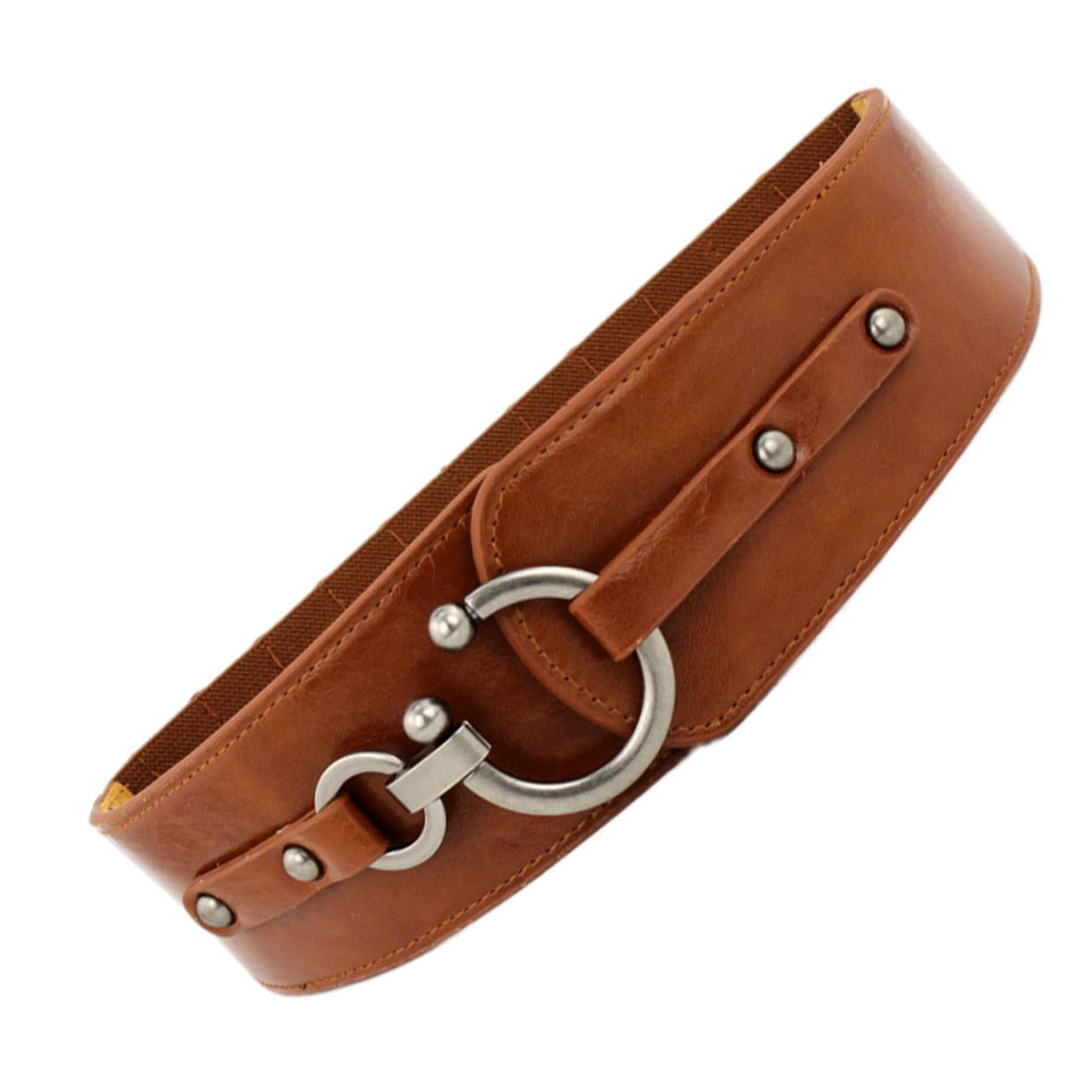 SOIMISS2pcs pu girdle girls belt women belt leather belt for women alloy Jeans Waist Belts girls pu leather belt corset belts lady wide waist belt leather wide waistband belt to weave