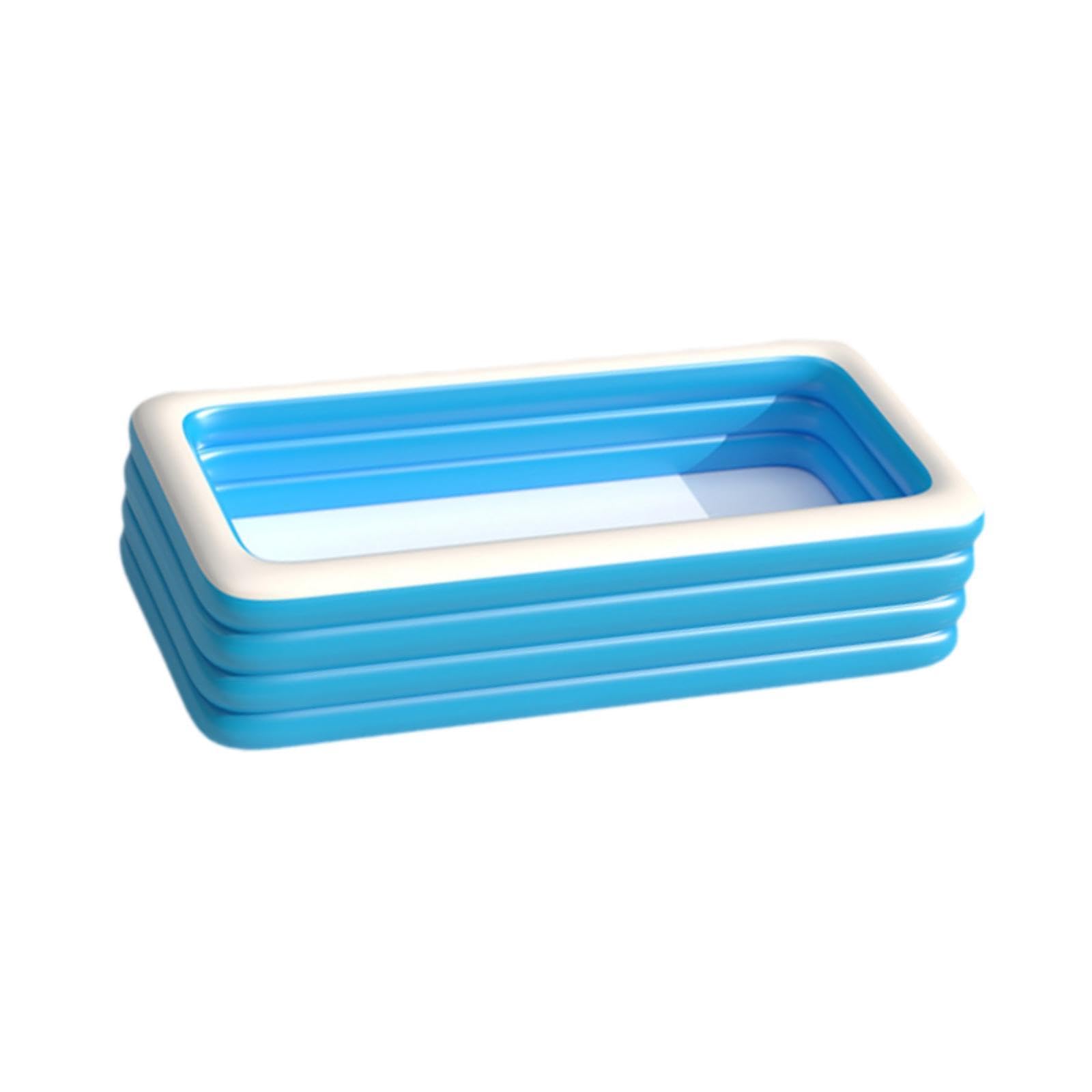 Piscina Inflable para niños y Adultos, Piscina Infantil para niños, Centro de Juegos acuáticos, Piscina portátil para niños, Piscina de Bolas para, 310x183x60cm
