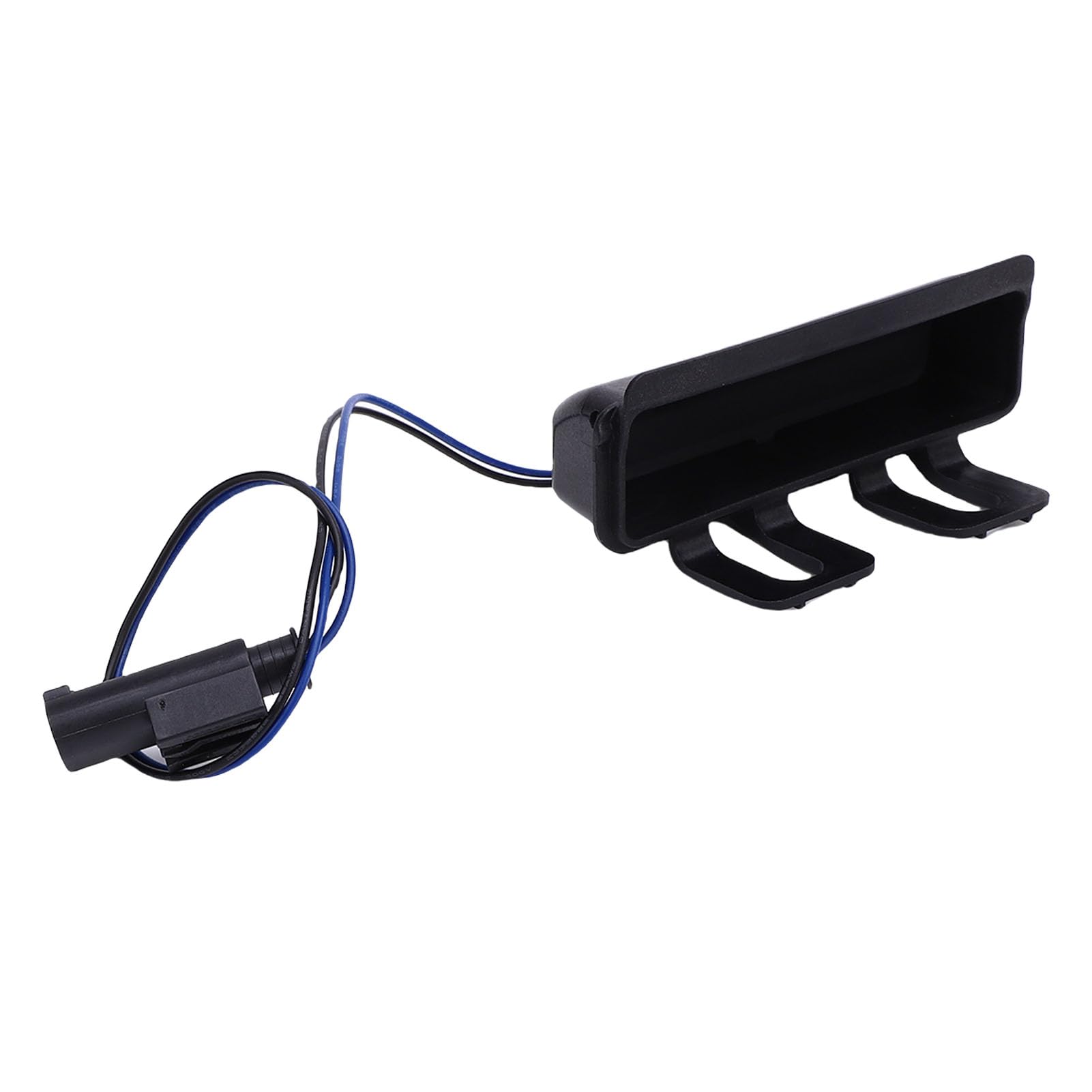 Walfront Interruttore di Rilascio del Portellone Posteriore per Smart Fortwo 451 Maniglia del Bagagliaio in ABS Durevole Ad Alta sensibilità Facile Installazione 2008-2015