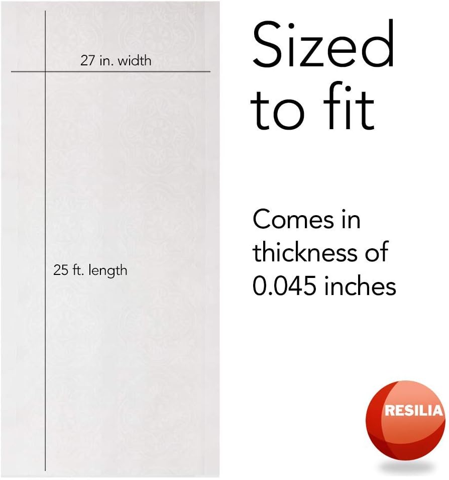 Creative Product Resilia Premium Floor Protector for Hardwood Floors – Easy-to-Clean, Heavy Duty Plastic Vinyl, Clear Mediterranean, 27 Inches x 25 Feet, for Hallway, Living or Dining Room Use New Product Resilia Premium Floor Protector for Hardwood Floors – Easy-to-Clean, Heavy Duty Plastic Vinyl, Clear Mediterranean, 27 Inches x 25 Feet, for Hallway, Living or Dining Room Use