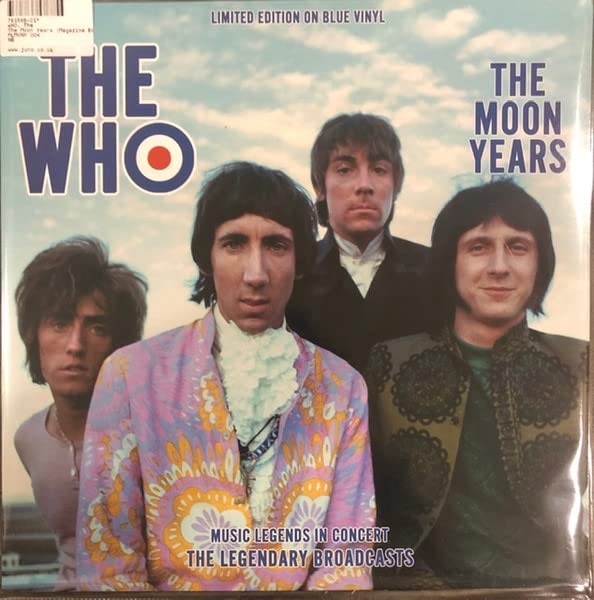 THE MOON YEARS - MUSIC LEGENDS IN CONCERT - THE LEGENDARY BROADCAST - COLOURED LP [Vinyl] THE WHO