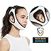 Double Adjustable Chin Strap for CPAP Users, Breathable and Comfortable Chin Strap for Snoring - Better Night's Sleep Chin Strap for Men and Women (Pink)