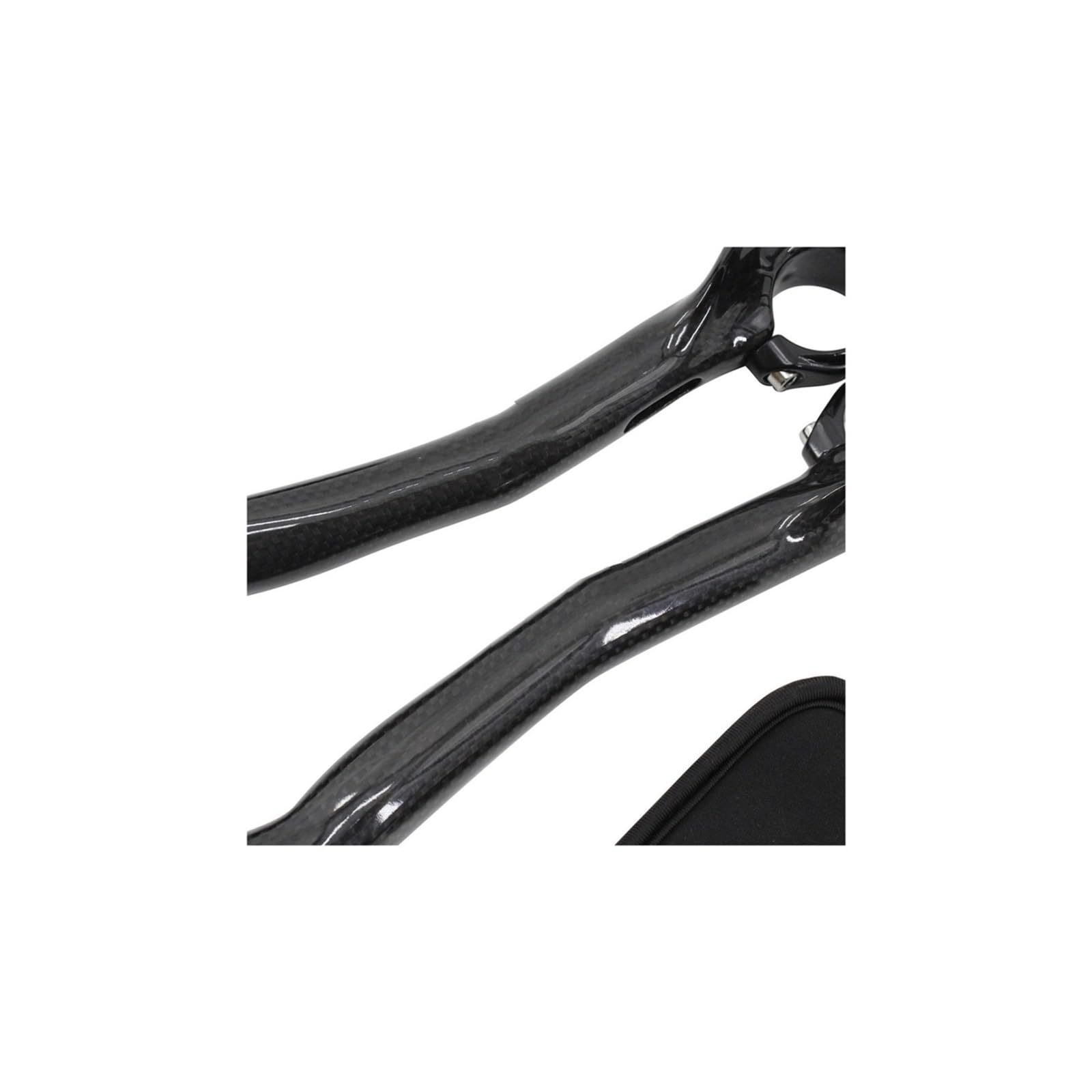 Manubrio Moto Riser Bici Strada Cronometro Triathlon 3k Bicicletta Completamente In Fibra Carbonio Manubrio Riposo Esteso In Stile TT Barra Riposo Ausiliaria In Carbonio Supporto Manubrio Riser