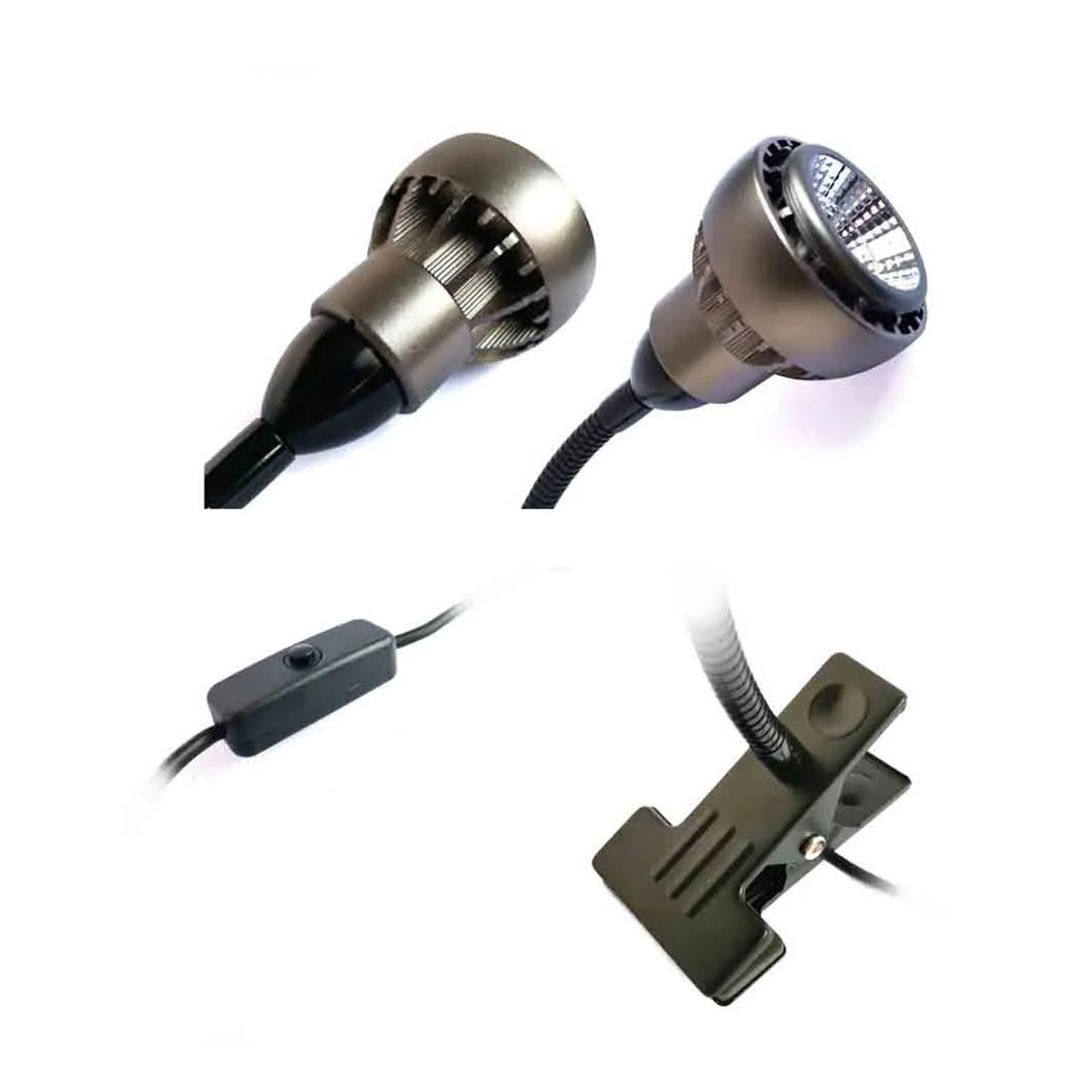 Światło UV, Clip-on 100W UV ultrafioletowa koloidalna lampa utwardzająca 365nm 395nm 405nm klej żywiczny klej bezcieniowy zielony olej naprawa płyty elektrycznej(395nm)