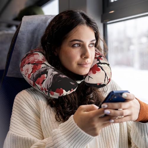 Almohada de memoria ergonómica para viaje cuello miniatura 6