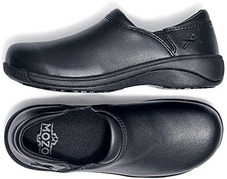 MOZO Women's Forza Food Service Shoe, Black, 7.5 B US | Image 7