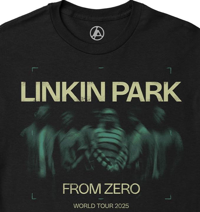 Linkin Park Unisex-Adult Zero Official Merch Blurry Portrait Tour T-Shirt2