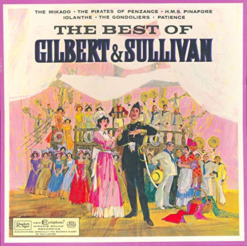 THE BEST OF GILBERT AND SULLIVAN VINYL 3 LP BOX SET WITH INFO BOOKLET READERS DIGEST 1963