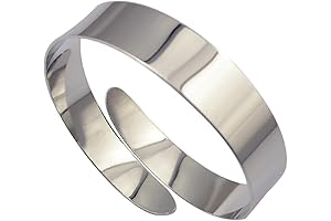 Minimalist Swirl Upper Arm Cuff Bangle