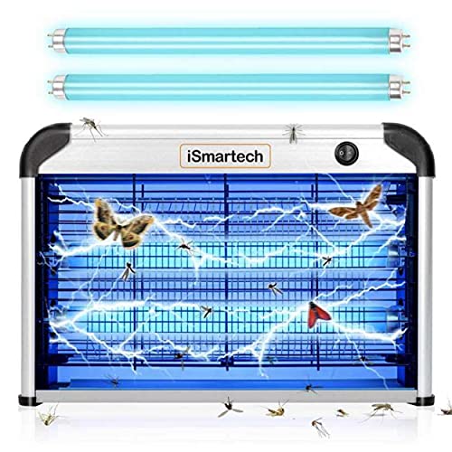 iSmartech Bug Zapper Mosquito Zapper Insect Killer Fly Trap Electric Fly Zapper Mosquito Killer UV Bug Killer Fly Zapper Bug Zappers Mosquitos Zapper Fly Zapper