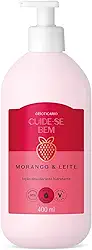 Loção Hidratante Desodorante Corporal Cuide-se Bem Morango e Leite 400ml