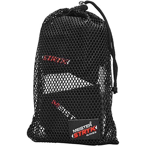 Meister Inner Stryk Gloves W/ Elitegel For Boxing & Mma - Replace Hand Wraps Or Striking Training - Black - X-Large #TOP4