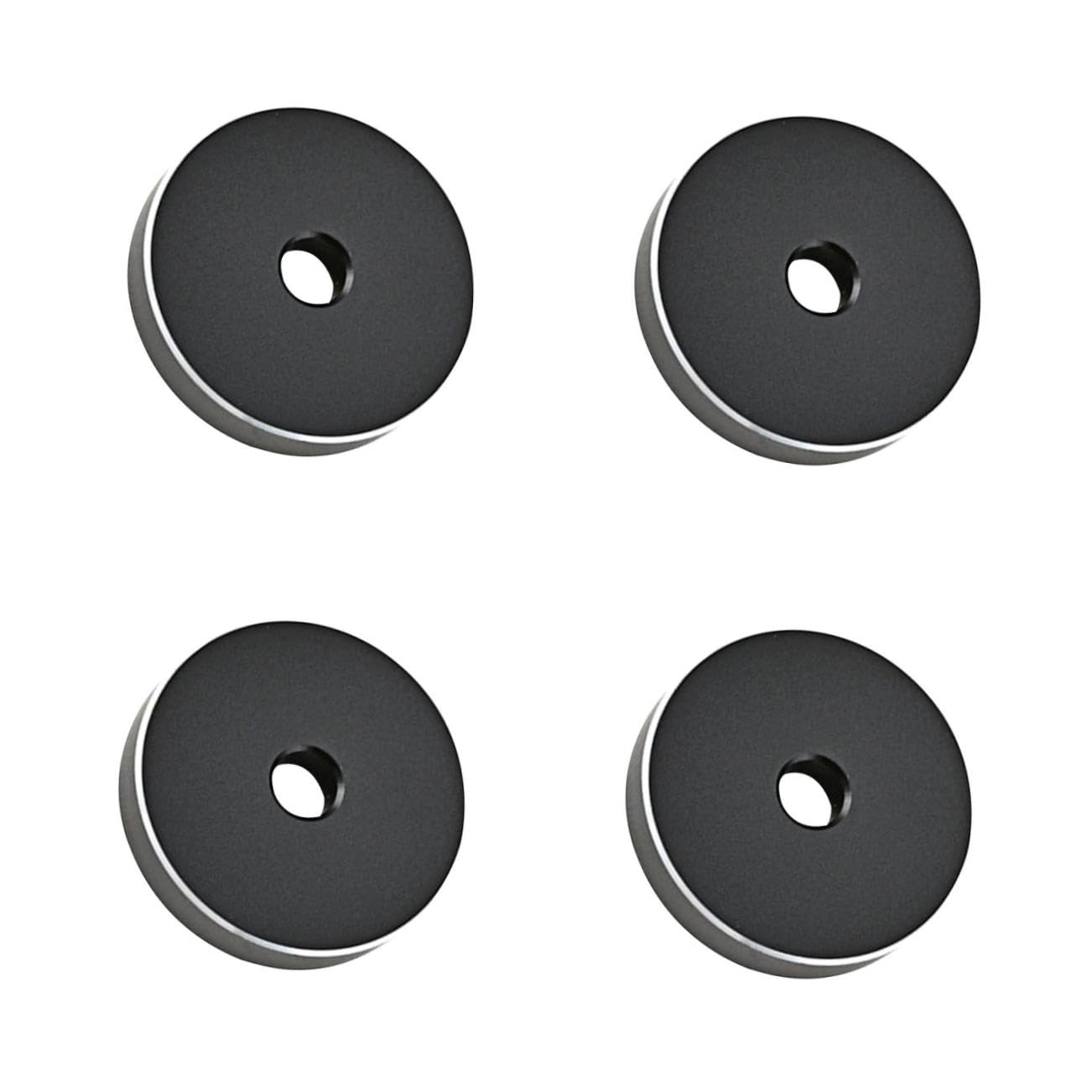 ARTIBETTER Giradischi in Alluminio Da 4 Pezzi Adattatore Per Fonografo in Metallo Inserto Robusto Per Adattatore 45 Giri in Vinile Facile Da Installare E Mantenere.