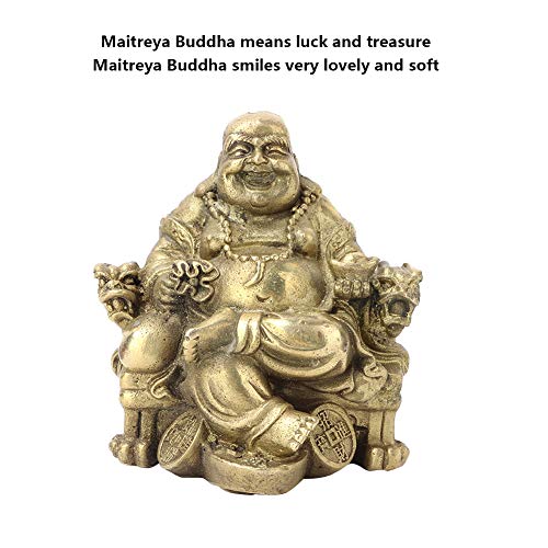 Bouddha Maitreya résistant aux intempéries figurine décorative extérieure - 6