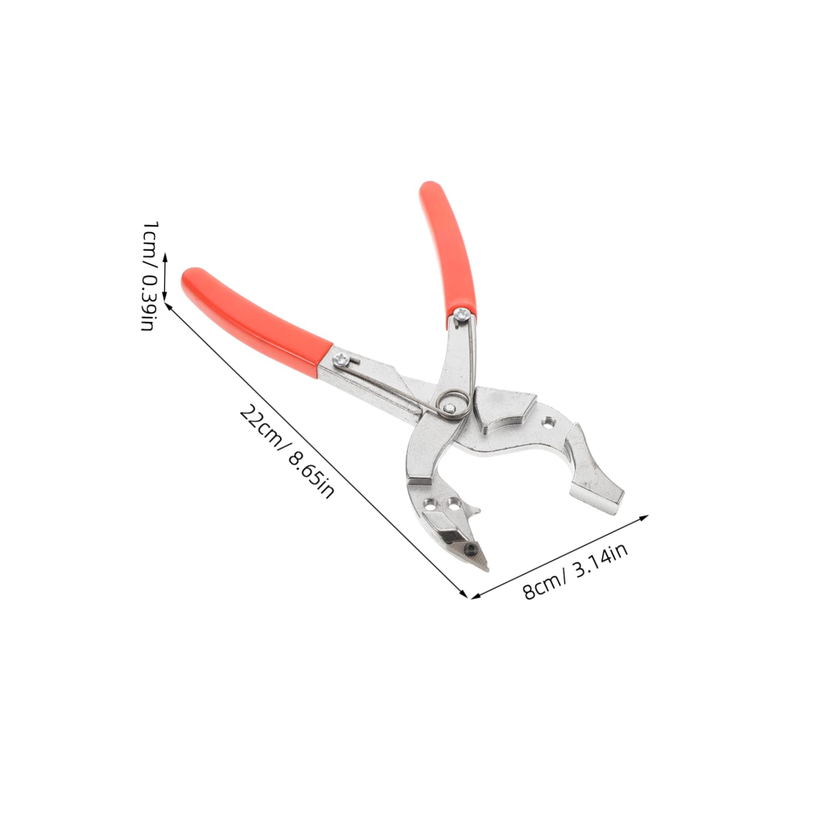 PRETYZOOM Automotive Folding Pin Pliers Durable Compact Tool for Effortless Remote and Fixing Compatible with Various Models