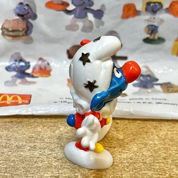 シュライヒ　マクドナルド　ミールトイ　フィギュア　ハッピーミール Smurfs スマーフ マクドナルド ハッピーミールトイ PVC