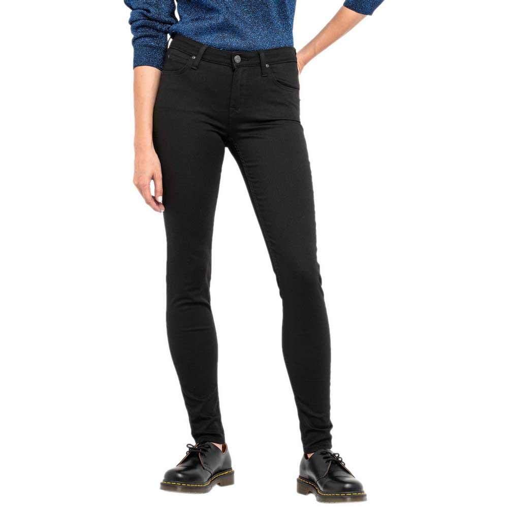 Lee Women's Scarlett Skinny Jeans, Black (Black Rinse 47), W25/L33