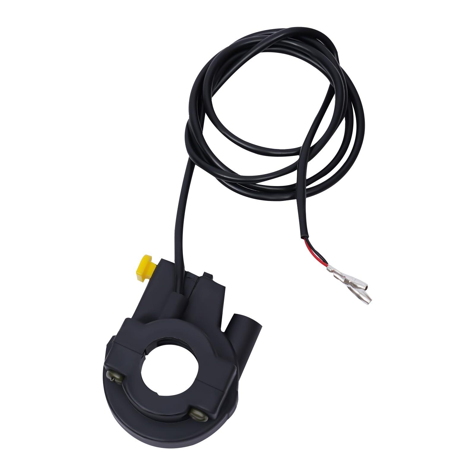 Kit de Moteur à Essence électrique de vélo 100 CC 2 Temps, Moteur Complet de vélo monocylindre CDI refroidi par air adapté aux VTT, vélos de Course, croiseurs, choppers avec Cadre en V, 44 Dents