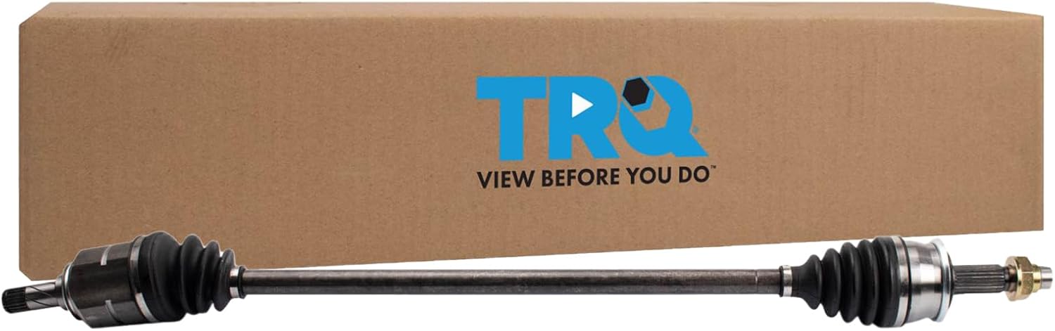 TRQ Front Passenger Side CV Axle Assembly Compatible with 2012-2018 Chevrolet Sonic 1.8L Automatic Transmission