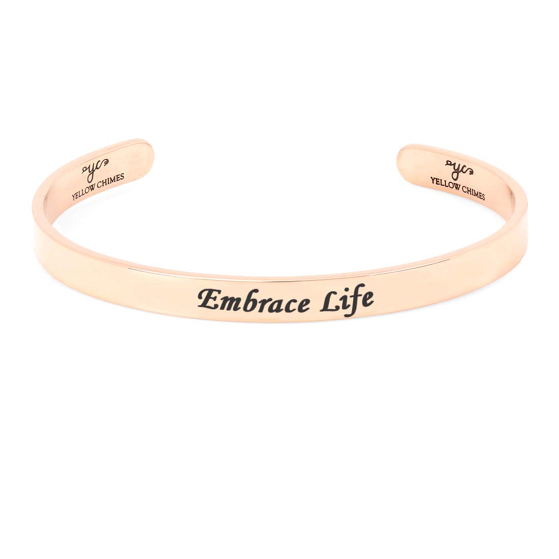 See full amazon price history chart for Yellow Chimes Bracelet for Women and Men | Fashion Rose Gold Cuff Kadaa Bracelets for Girls and Boys | Rose Gold Plated Hand Cuff Kadaa | Inspirational Gifts EMBRACE LIFE Message Stainless Steel Unisex Karma Band Kada Bracelet | Birthday Gift for Gir Yellow Chimes Bracelet for Women and Men | Fashion Rose Gold Cuff Kadaa Bracelets for Girls and Boys | Rose Gold Plated Hand Cuff Kadaa | Inspirational Gifts EMBRACE LIFE Message Stainless Steel Unisex Karma Band Kada Bracelet | Birthday Gift for Gir (B08K49FFLQ) Amazon Price History, Amazon Price Tracker