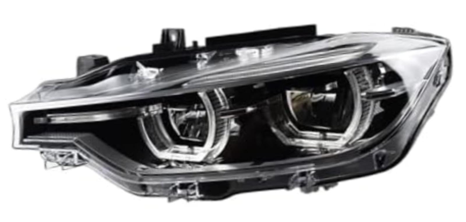 Dla BMW serii 3 F30 320I 2013-2016 reflektory przednie światła Lci Drl do jazdy dziennej modernizacja projektor przednie lampy reflektor włączony kierunkowskaz Lampka (Xenon) (Xenon)