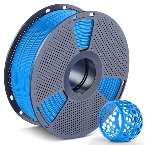 Image of SUNLU TPU 3D Printer Filament 1.75mm,Highly Elastic 90A TPU Filament,Flexible 3D Filament for Fast Printing,Dimensional Accuracy + /- 0.03mm,Suitable for Most FDM 3D Printers.1KG (Azure).