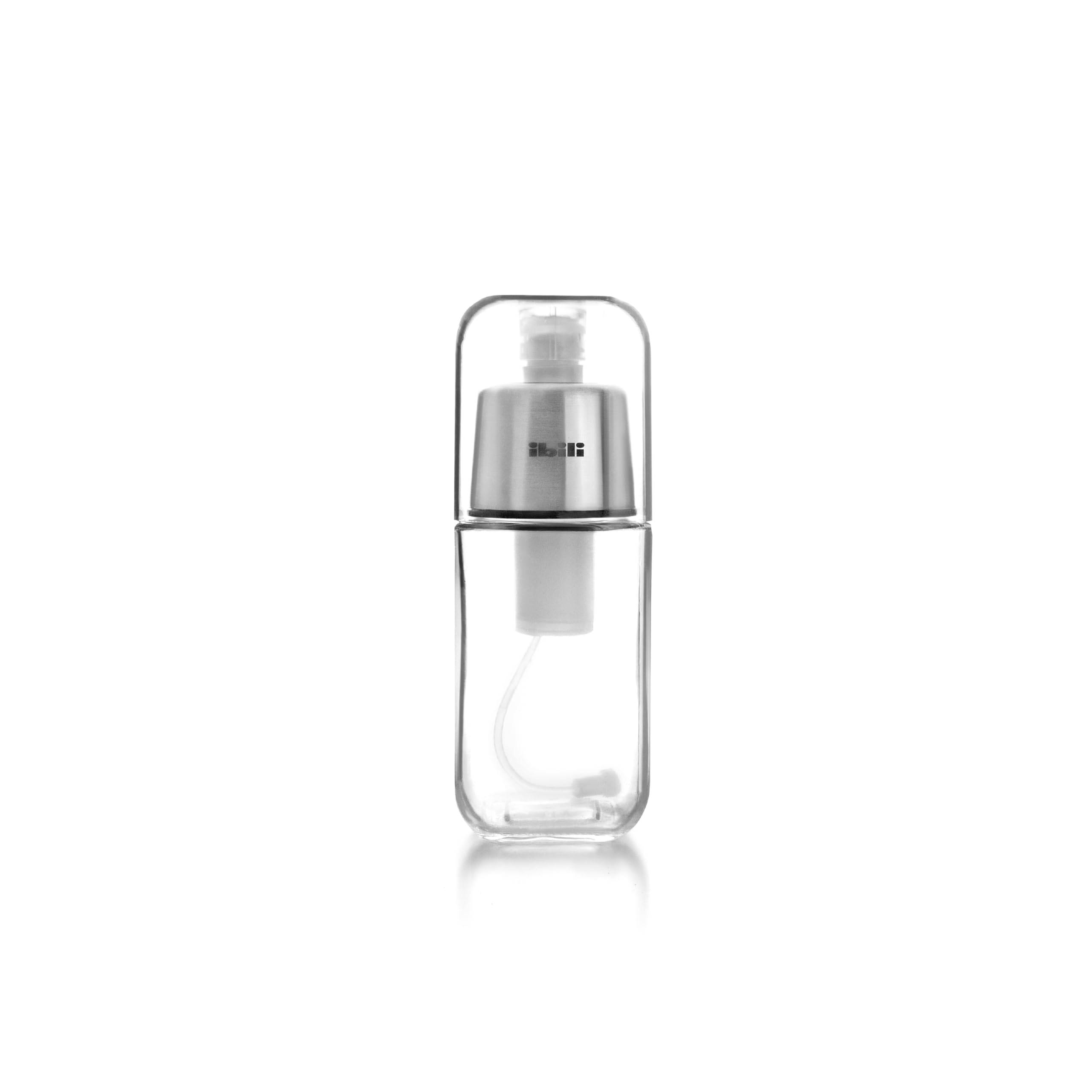 IBILI - Sprayer – Oil Pump Spray, 180 ml – Glass Container, Ideal for Air Fryers and Healthy Cooking