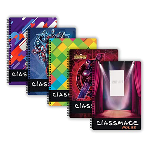 Image of Classmate Long Notebook - Single Line (Pack of 6) Pulse Notebook