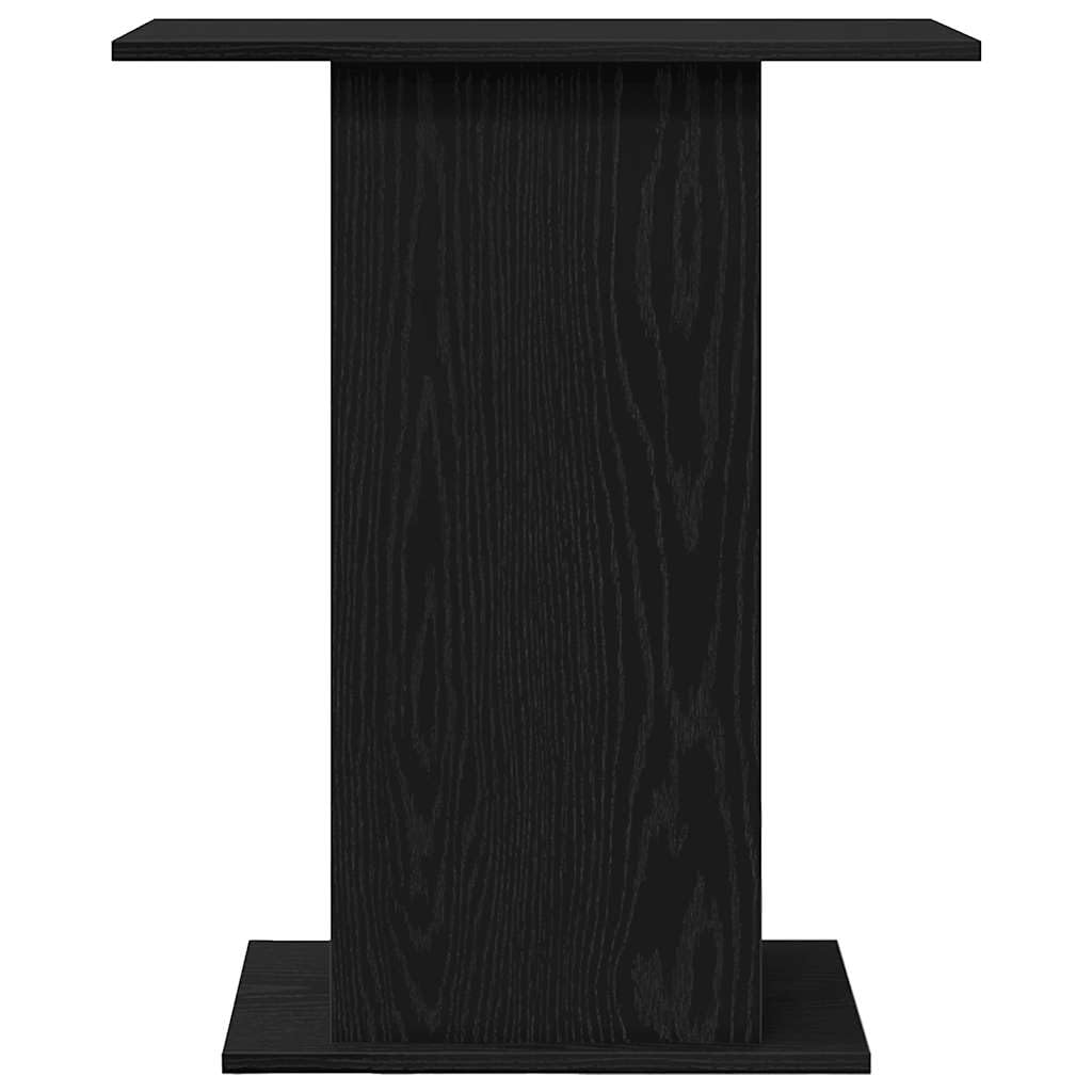 INLIFE Aquariumständer Schwarz Eichen-Optik 60,5x36x72,5 cm,Tier- & Haustierbedarf,Haustierbedarf,Aquaristik,Aquariumständer,Schwarz,11.05 KG,862157