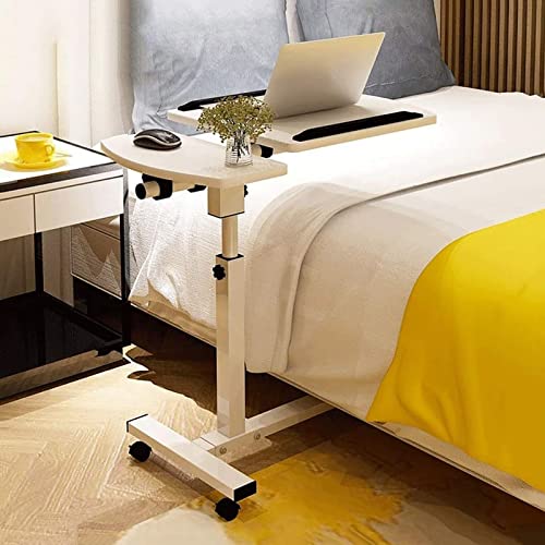 WOHFPHN Pflegetisch beistelltisch, Höhen- und winkelverstellbarer Laptop-Schreibtisch Cover