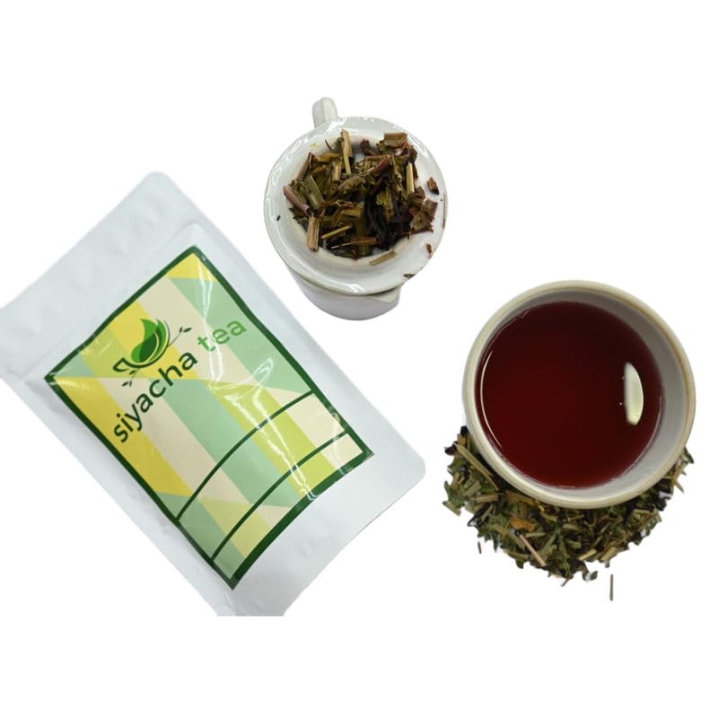 Image of Siyacha Tea Refreshing Hibiscus Tea , 500g Pouch , With Pure Mint , Lemon , Mulethi , Spice Masala Blend , Loose Leaf Tisane , Caffeine Free Chai Patti , For Stress Relief , Daily Detox & Digestion , Antioxidant Rich