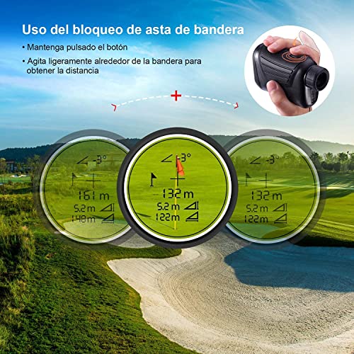 Telemetro-de-Golf-Telemetro-Profesional-800m-Telemetro-Prismatico-Medidor-Monocular-Multifunciones-con-Bloqueo-de-Bandera-7X-Aumento-Medicion-de-diatancia-y-Velocidad
