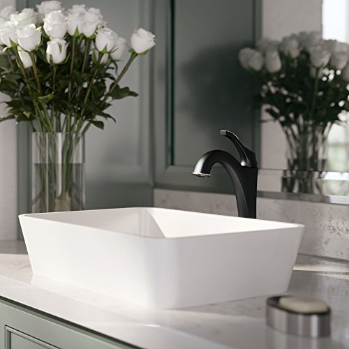 KRAUS KVF-1200ORB Arlo Single Handle Vessel Bathroom Faucet with Pop Up Drain, Oil Rubbed Bronze - image 8