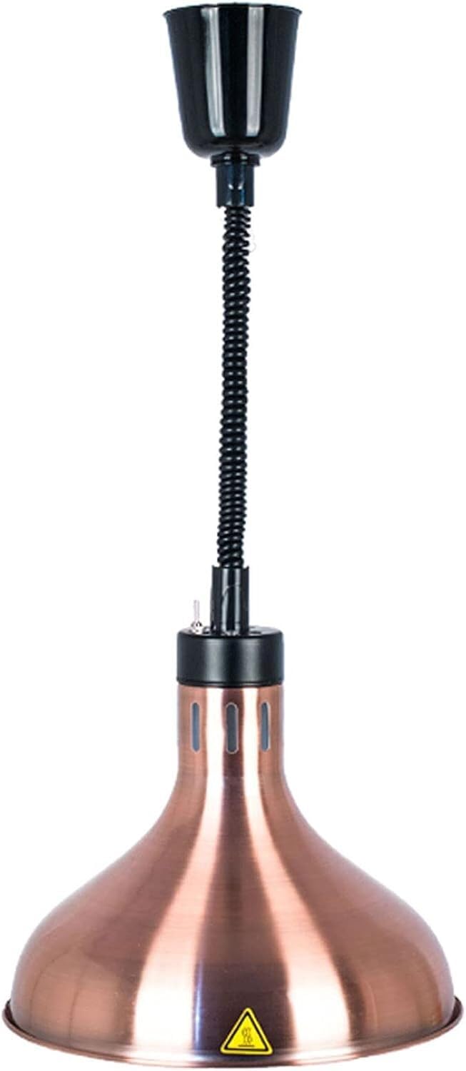 Heated pendant lamps for buffets keep dishes warm. Professional Kitchen Equipment (A)