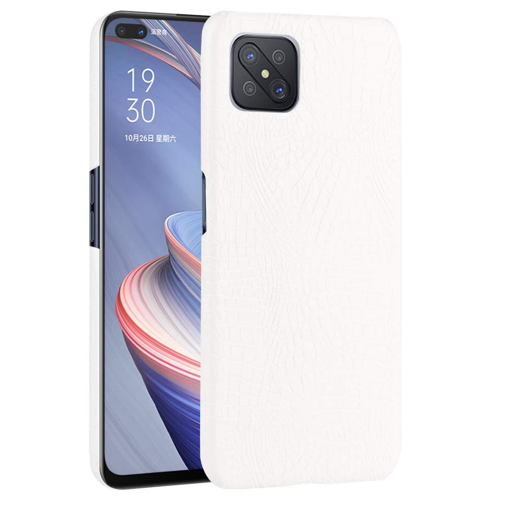 SATURCASE Case for Oppo A92S / Reno 4Z 5G, Ring Kickstand Hybrid 2 in 1