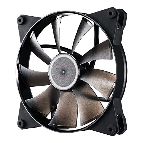 Cooler Master MasterFan Pro 140 Air Flow- 140mm High Air Flow Black Case Fan, Computer Cases CPU Coolers and Radiators