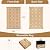 Wonnitar Outdoor Patio Rugs, 5x8 Waterproof Outdoor Plastic Straw Rug, Reversible Outside Deck Area Rug Lightweight Porch Rugs,Large Portable RV Camping Rug for Backyard Balcony Garden (Khaki, 5'x8')