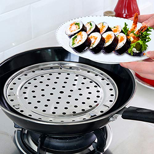 Vassoio a Vapore, 3 Pezzi Cremagliera del Vapore