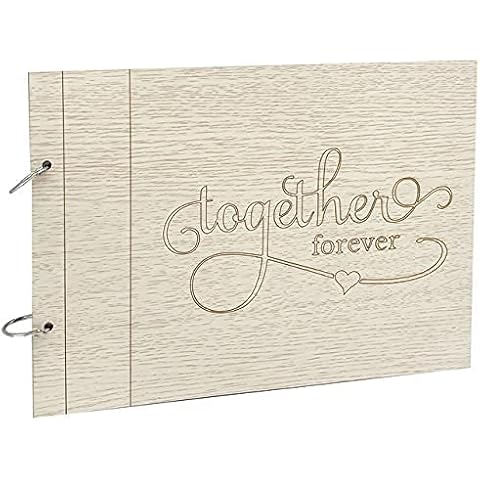 LAC Photo Album 80 Pages Photo Album 29x19cm DIY Photo Book Childhood Memory Travel Gift for Connecting Friend Family Mother Dad Mom Cover