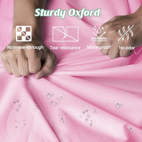 MISSLO 60" Foldable Garment Bags for Travel for Women 70" Wedding Dress Garment Bag with Bride Tote Bag4