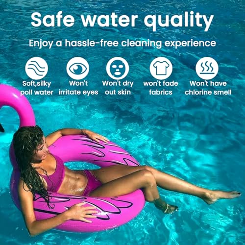 T-15 Salt Cell Replacement,Salt Water Pool Chlorinator System Compatible with Hayward Salt Chlorine Generator W3T-CELL-15, Up to 40,000 Gallons
