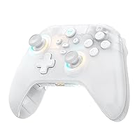 Vista 12 de Machenike G3V2 Bluetooth Controller for Pc/Switch/Ios/Android, Hall Effect Joysticks, RGB Lighting Gaming Controller,2 Programmable Buttons,1000mah