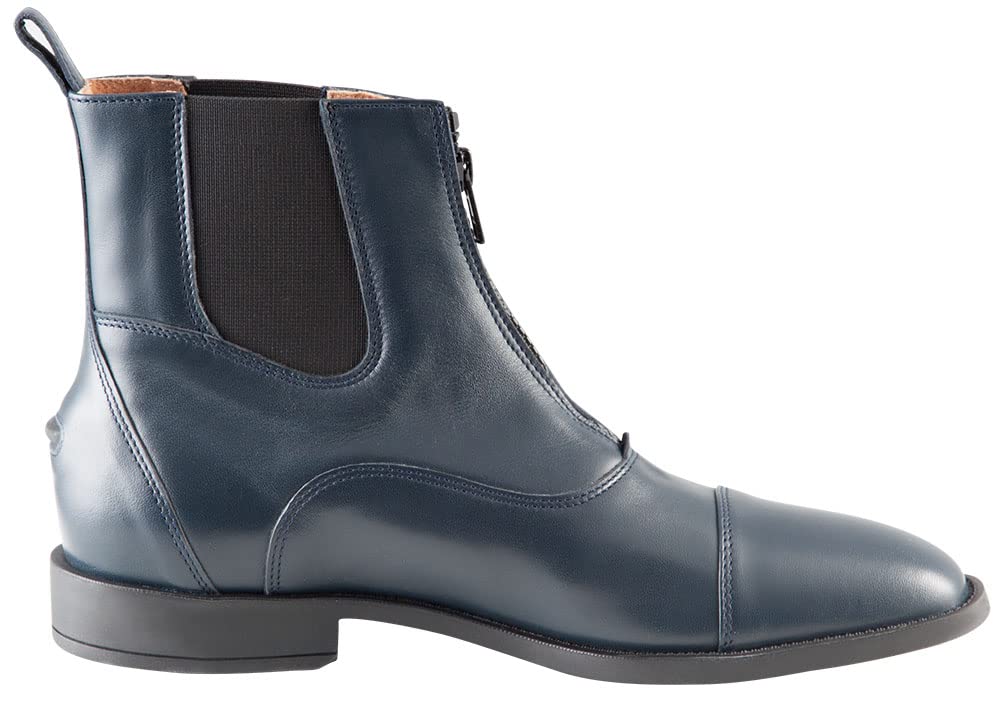 PFIFF Jodhpur Cosmo - Botines de equitación (Piel), Color Azul