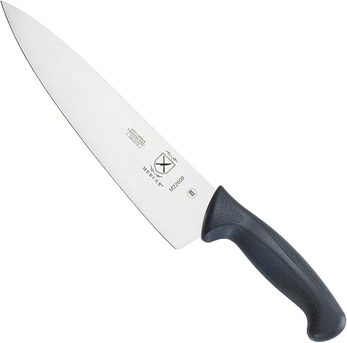 Mercer Culinary - Millennia - M22609 - Cuchillo de chef, con mango negro, 9 pulgadas
