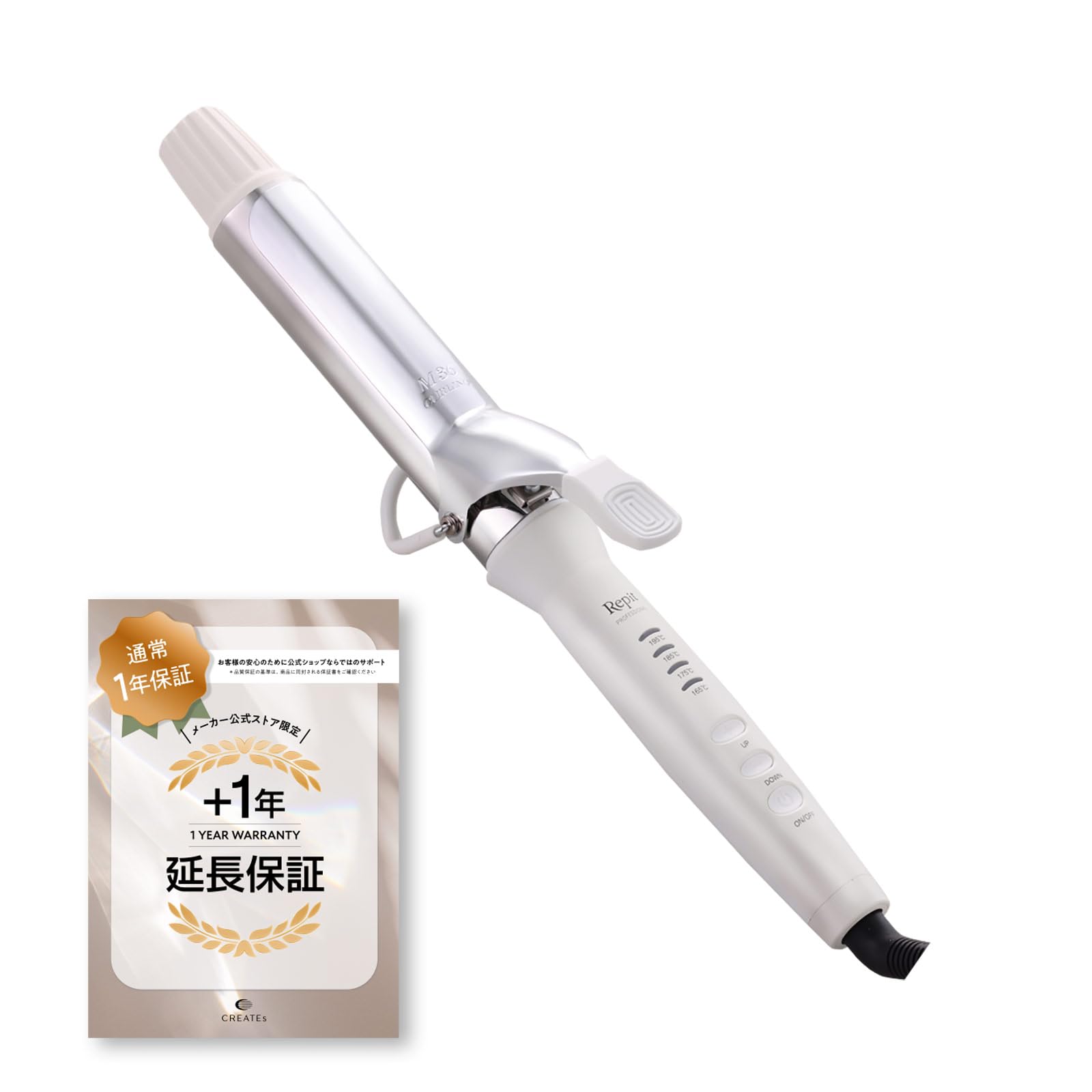 クレイツ スクエアバー 36mm 1度のみ美品 保証書有 箱あり creats