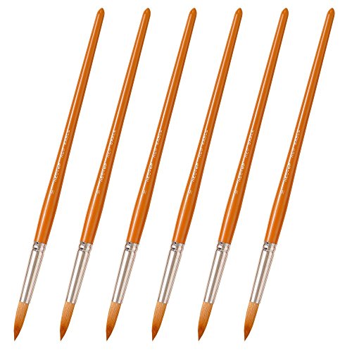 ヴァンゴッホ 水彩画筆 ネオセブロン ラウンド 16号 GNEO-WR#16(6) 6本