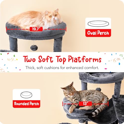 Árbol para gatos XXL de 77 pulgadas para interior miniatura 4