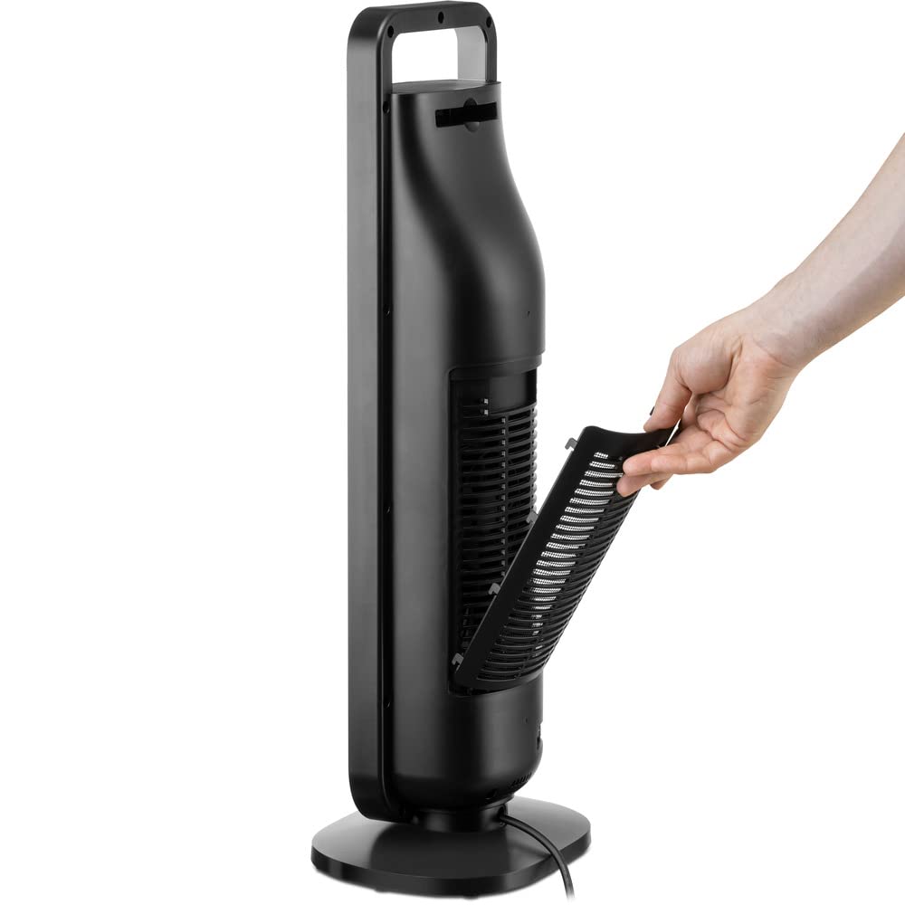TROTEC Termoventilatore ceramico TFC 21 E - potenza termica 1300 W / 2000 W - riscaldamento con termostato, superficie ambiente da 24 m² a 60 m³, funzione oscillazione 80°
