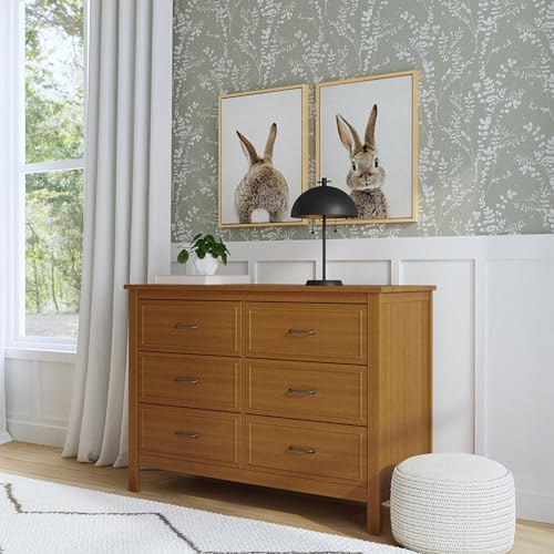 Image of Davinci Charlie 6-Drawer Double Dresser in Chestnut